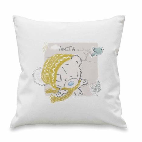 Personalised Tiny Tatty Teddy Autumn Leaves Cushion £19.99